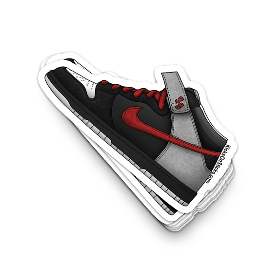 SB Dunk Mid "November Rain" Sneaker Sticker