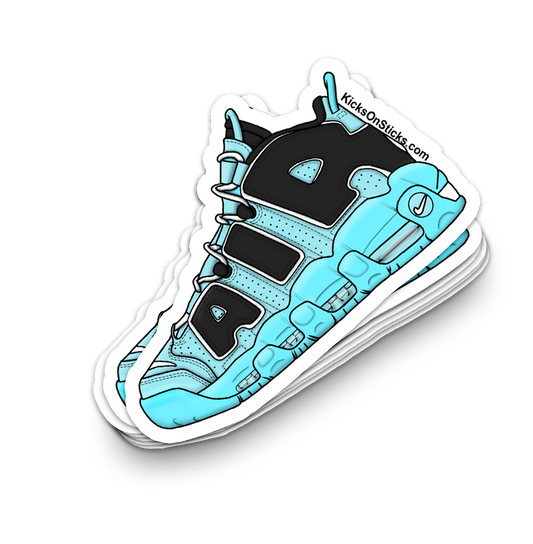 Uptempo "Light Aqua" Sneaker Sticker