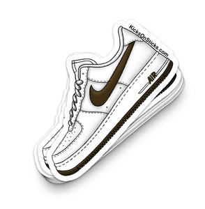Air Force 1 Low "COTM White Chocolate" Sneaker Sticker