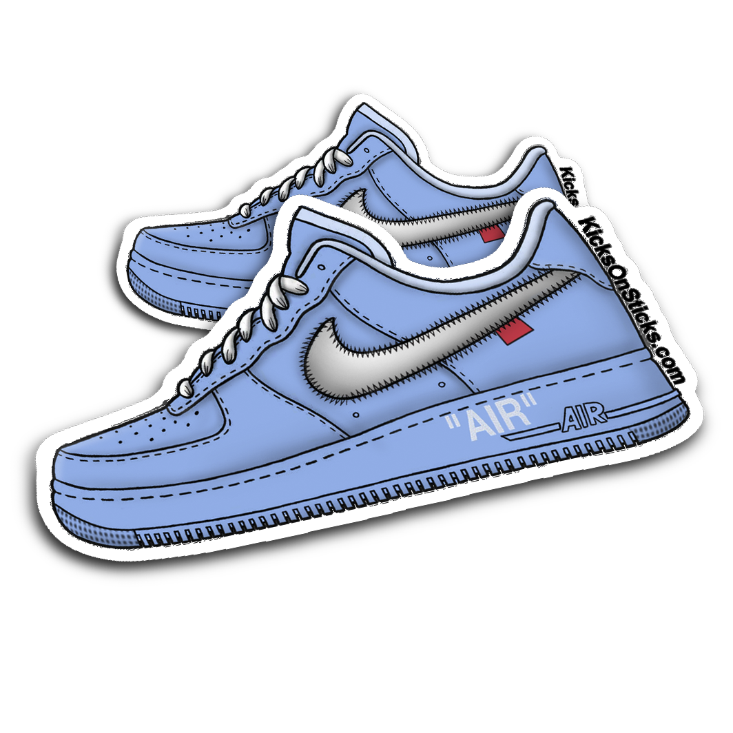 Air Force 1 Low Off-White "MCA" Sneaker Sticker
