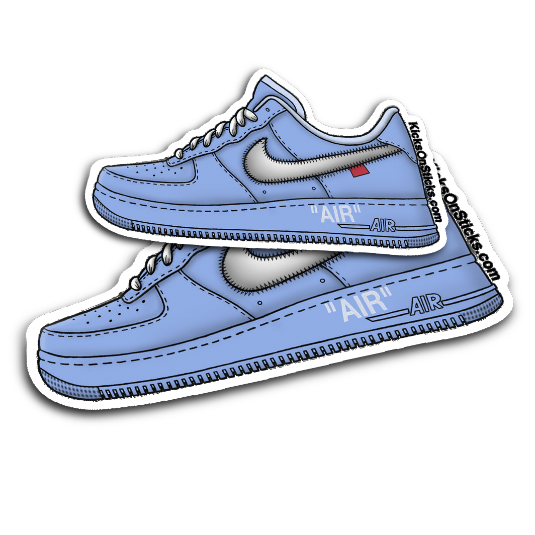 off white air force 1 drawing