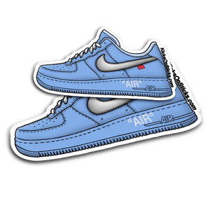 Air Force 1 Low Off-White "MCA" Sneaker Sticker