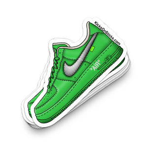 Air Force 1 Low Off-White Brooklyn Sneaker Sticker