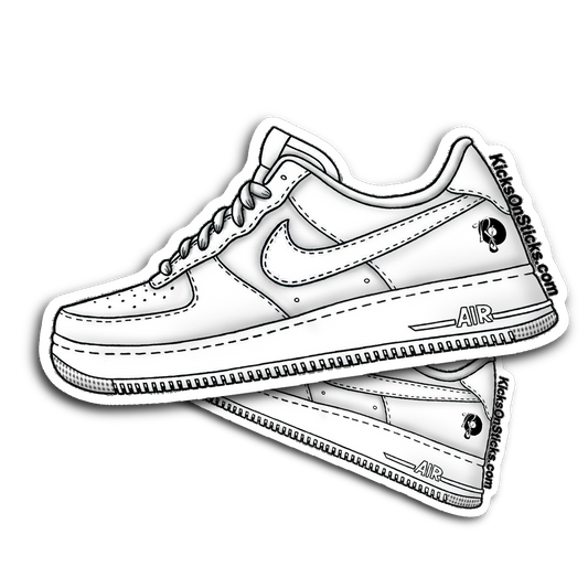 Air Force 1 Low "Rocafella" Sneaker Sticker