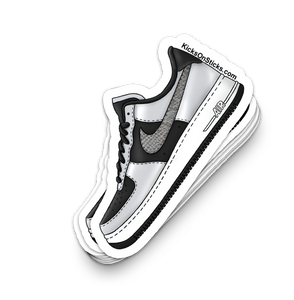Air Force 1 Low "Silver Snake" Sneaker Sticker