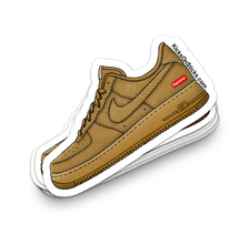 Air Force 1 Low "Supreme Wheat" Sneaker Sticker