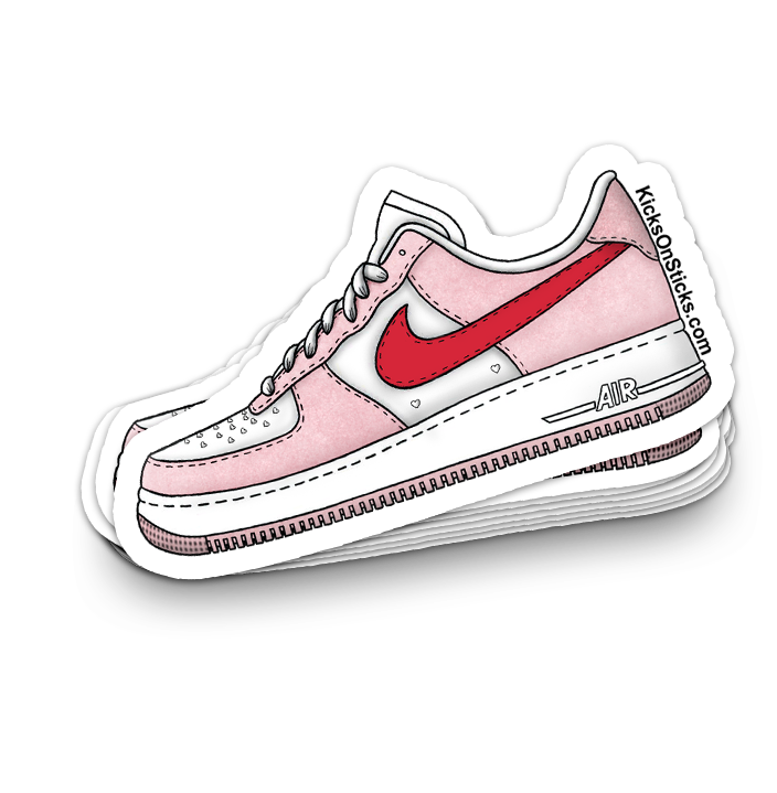 Air Force 1 Low "Valentine 2021" Sneaker Sticker
