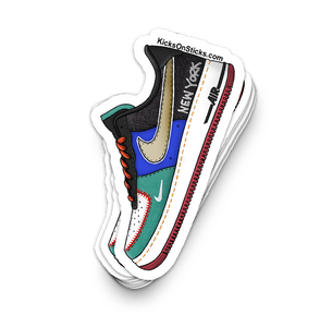 Air Force 1 Low "What The NY" Sneaker Sticker