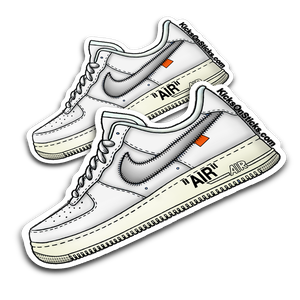 Air Force 1 Low Off-White "White" Sneaker Sticker