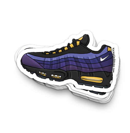 Air Max 95 "Lebron Lakers" Sneaker Sticker