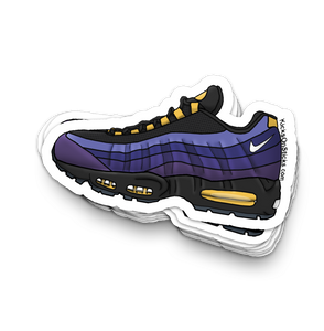 Air Max 95 "Lebron Lakers" Sneaker Sticker