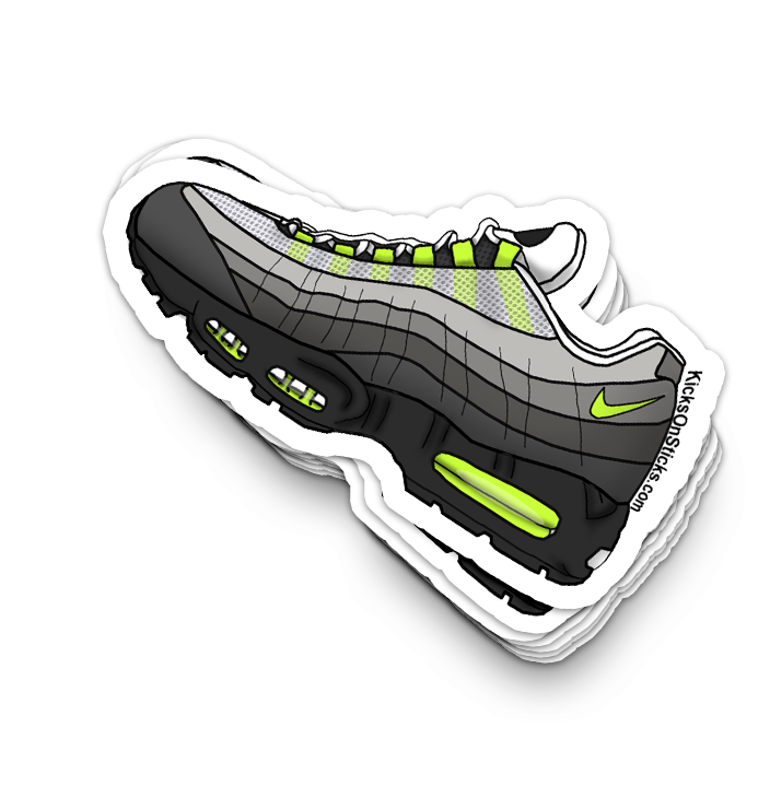 Air Max 95 "Neon" Sneaker Sticker