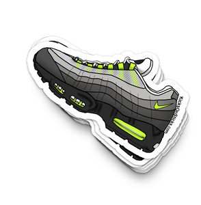Air Max 95 "Neon" Sneaker Sticker