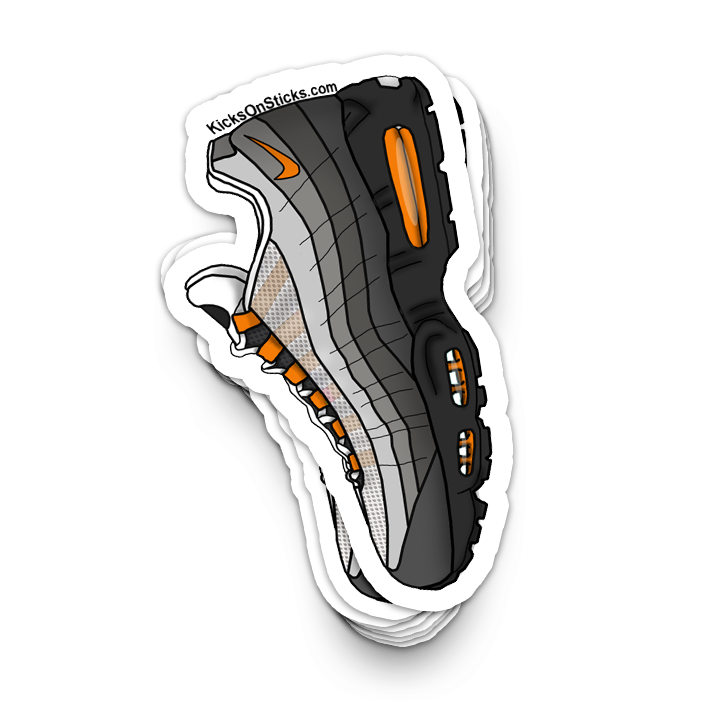 Air Max 95 "Orange" Sneaker Sticker