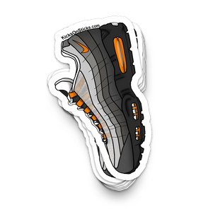 Air Max 95 "Orange" Sneaker Sticker