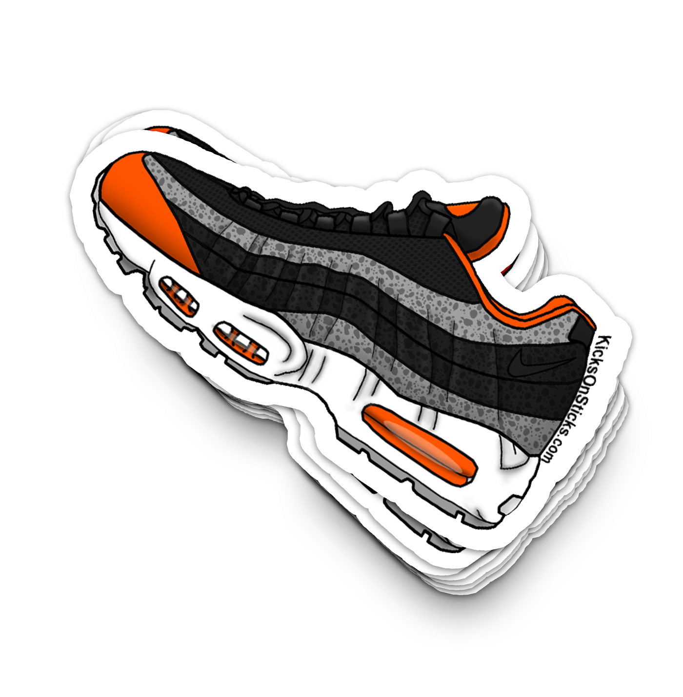 Air Max 95 "Safari Keep Rippin" Sneaker Sticker
