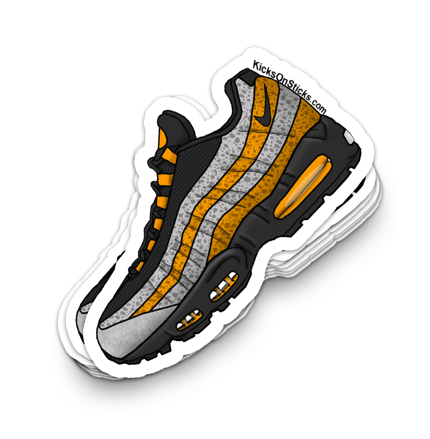 Air Max 95 "Safari Size?" Sneaker Sticker