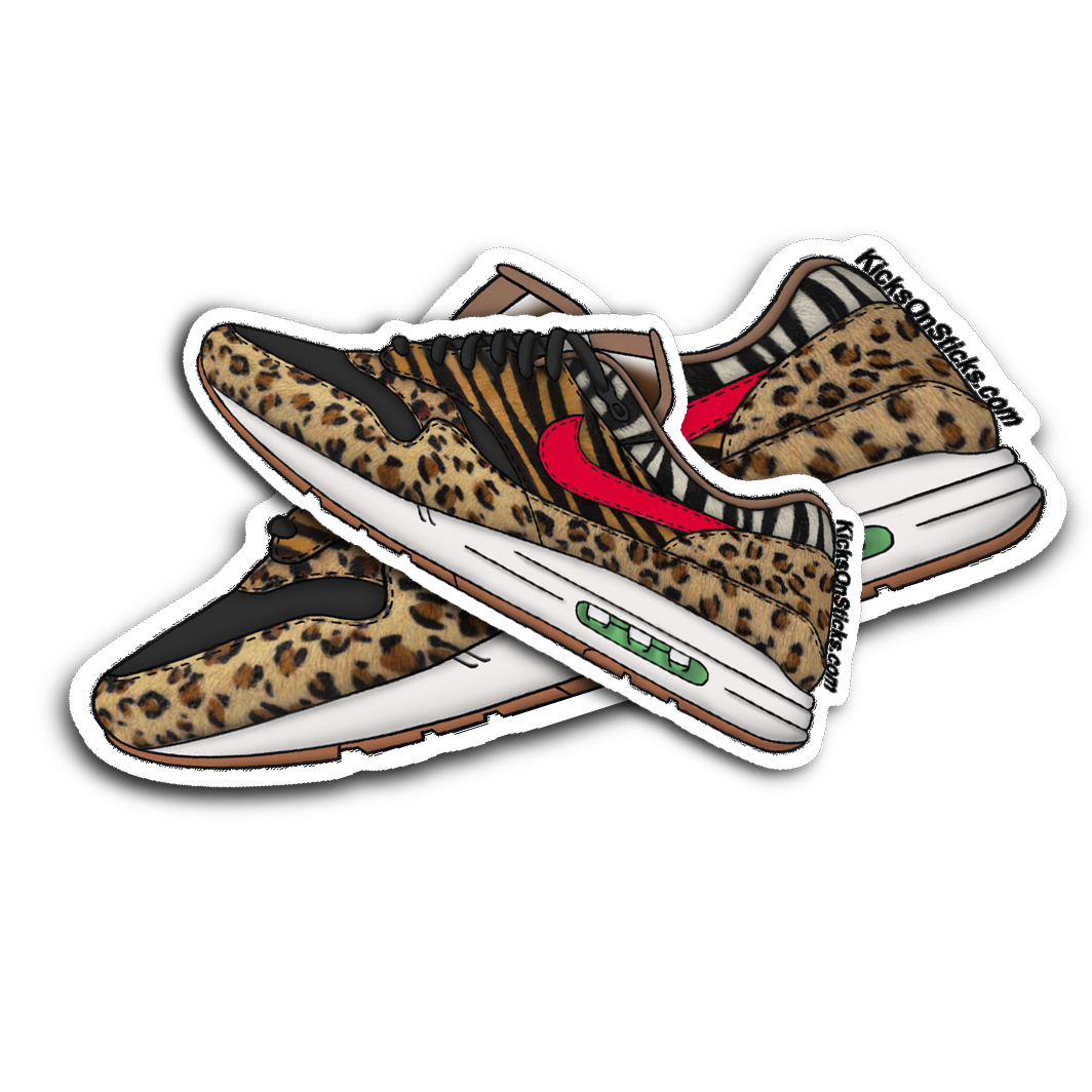 Air Max 1 "Animal Pack 2.0" Sneaker Sticker