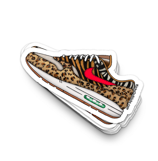 Air Max 1 "Animal Pack Light Toe" Sneaker Sticker