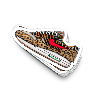 Air Max 1 "Animal Pack Light Toe" Sneaker Sticker