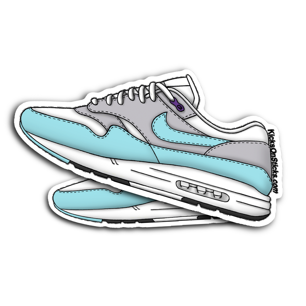 Air Max 1 "Anniversary Aqua" Sneaker Sticker