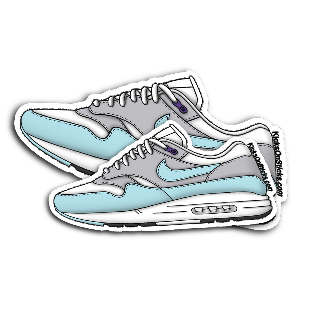 Air Max 1 "Anniversary Aqua" Sneaker Sticker