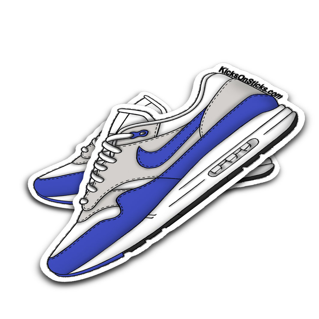 Air Max 1 "Anniversary Blue" Sneaker Sticker