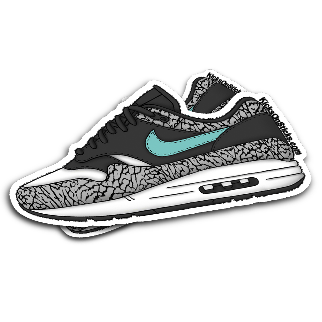 Air Max 1 "Atmos Elephant" Sneaker Sticker