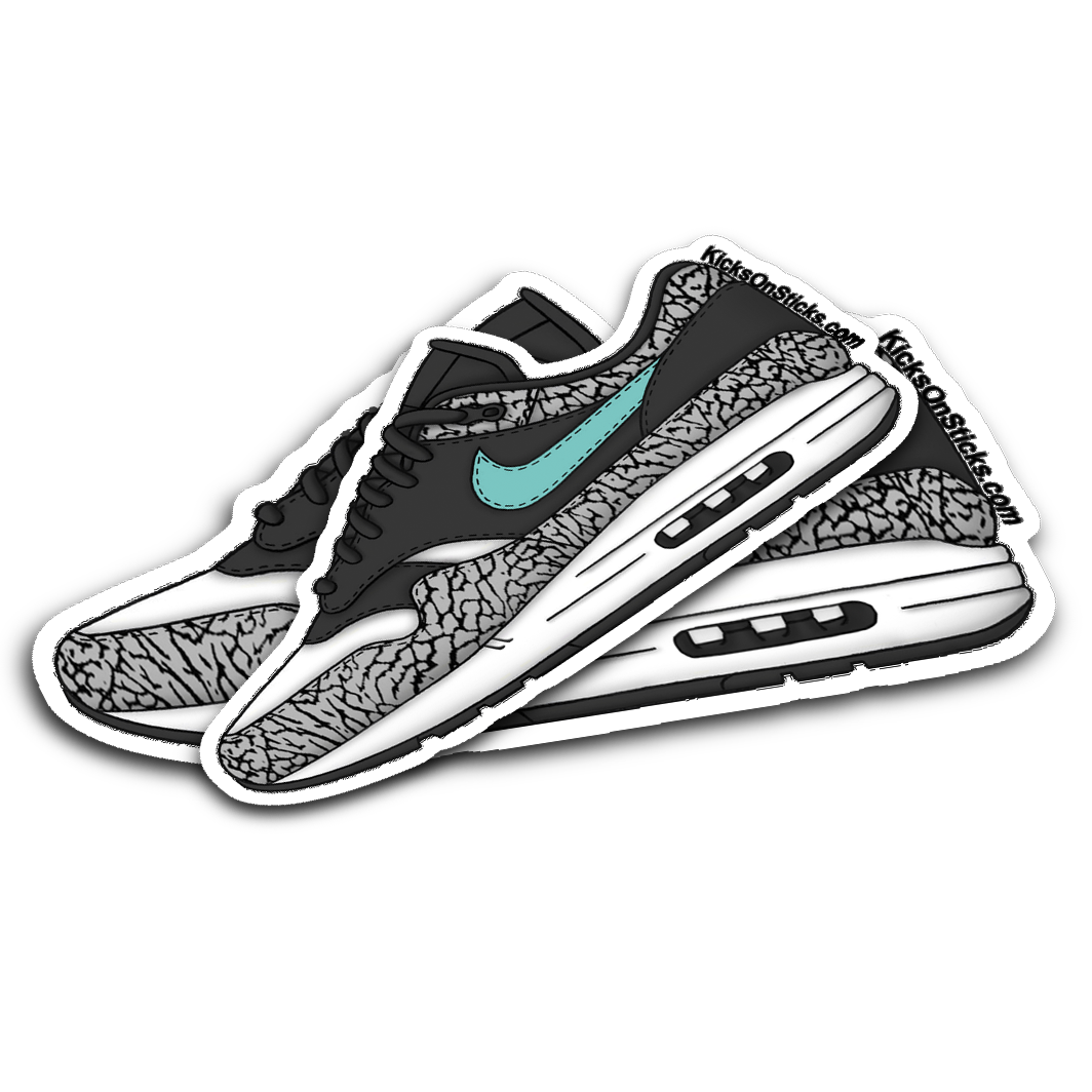 Air Max 1 "Atmos Elephant" Sneaker Sticker