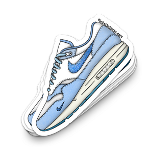 Air Max 1 "Blueprint" Sneaker Sticker