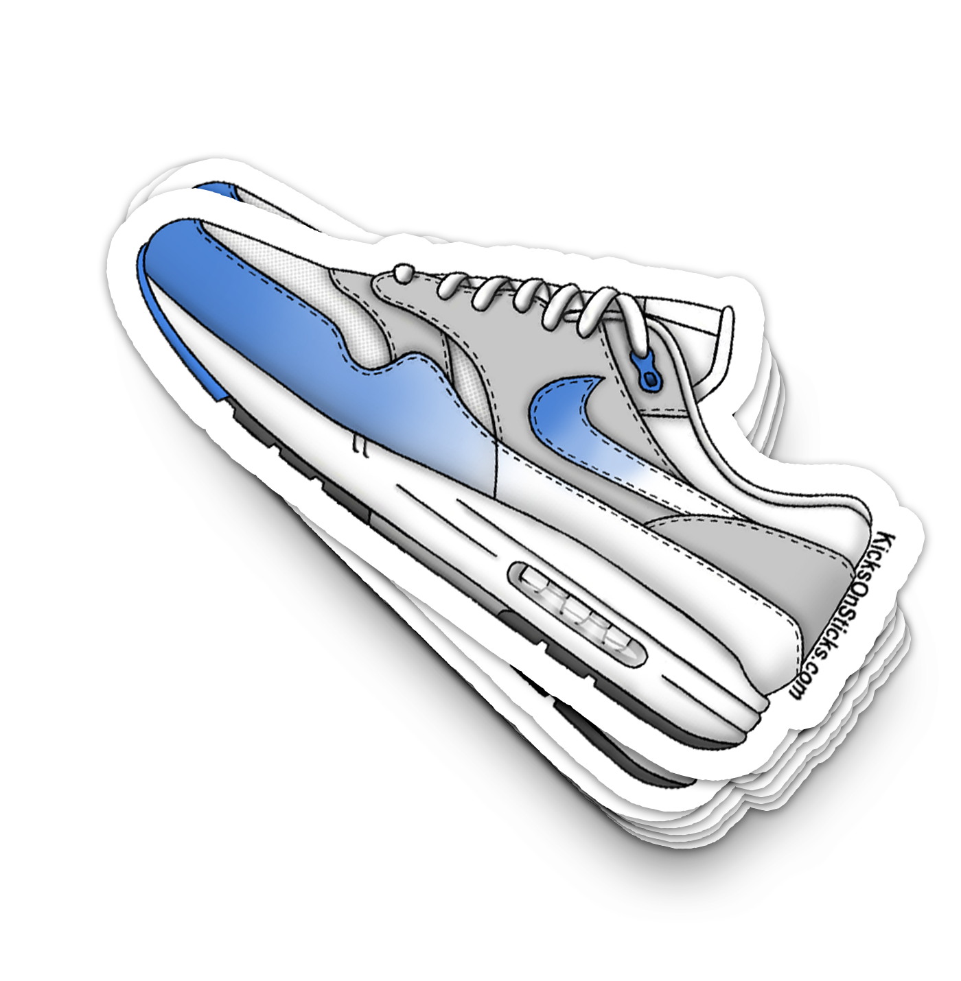 Air Max 1 "Color Change" Sneaker Sticker