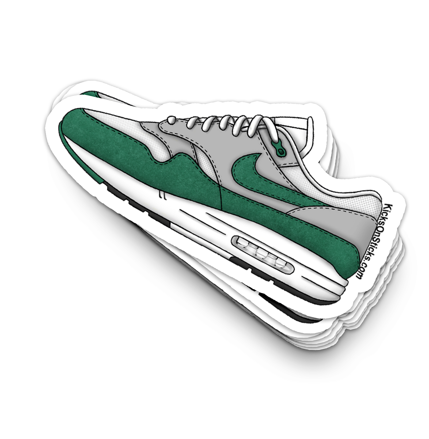 Air Max 1 "Evergreen" Sneaker Sticker