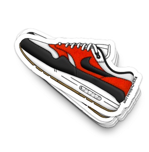 Air Max 1 "Gamma Orange White" Sneaker Sticker