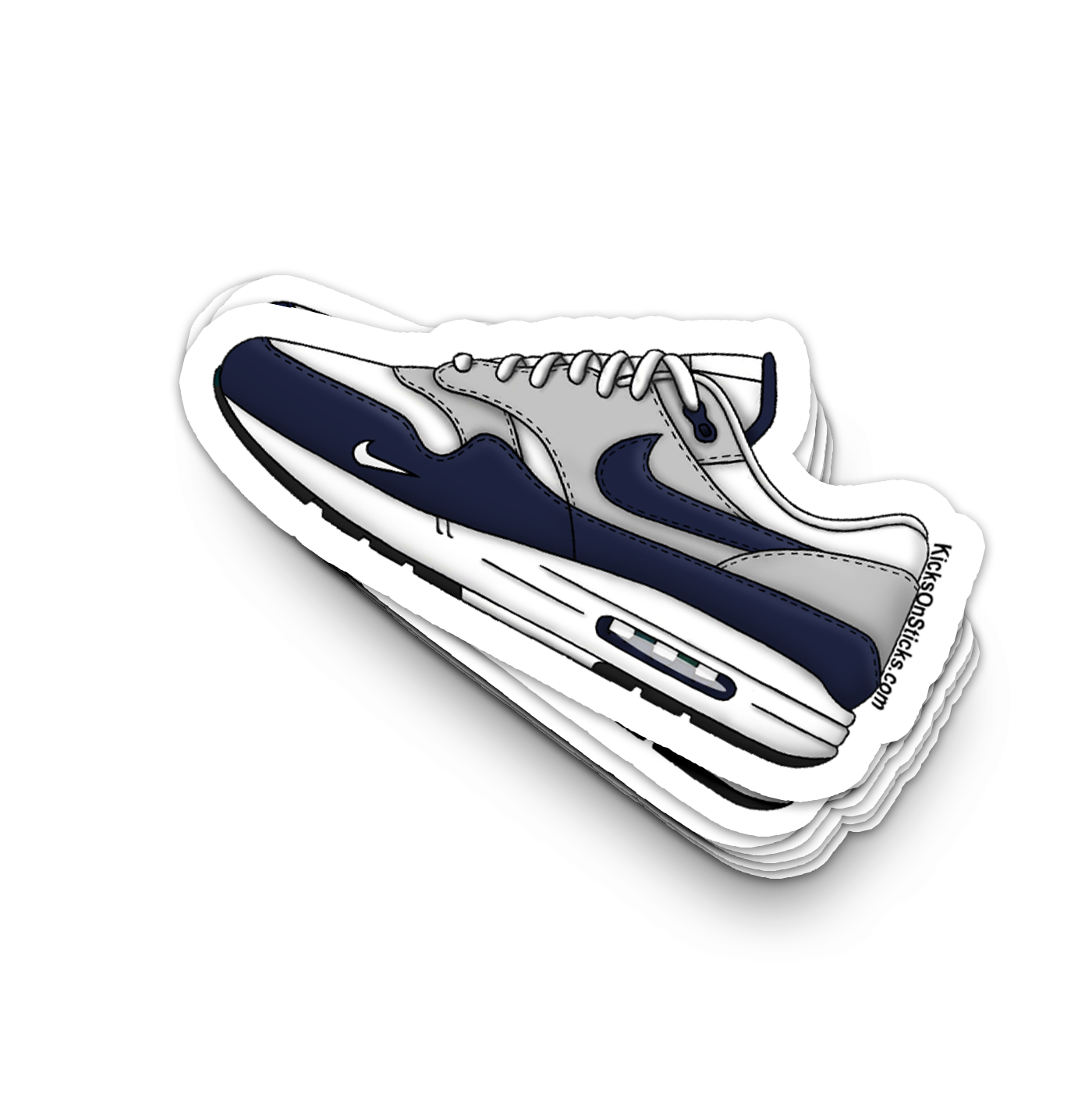 Air Max 1 "LV8 Obsidian" Sneaker Sticker