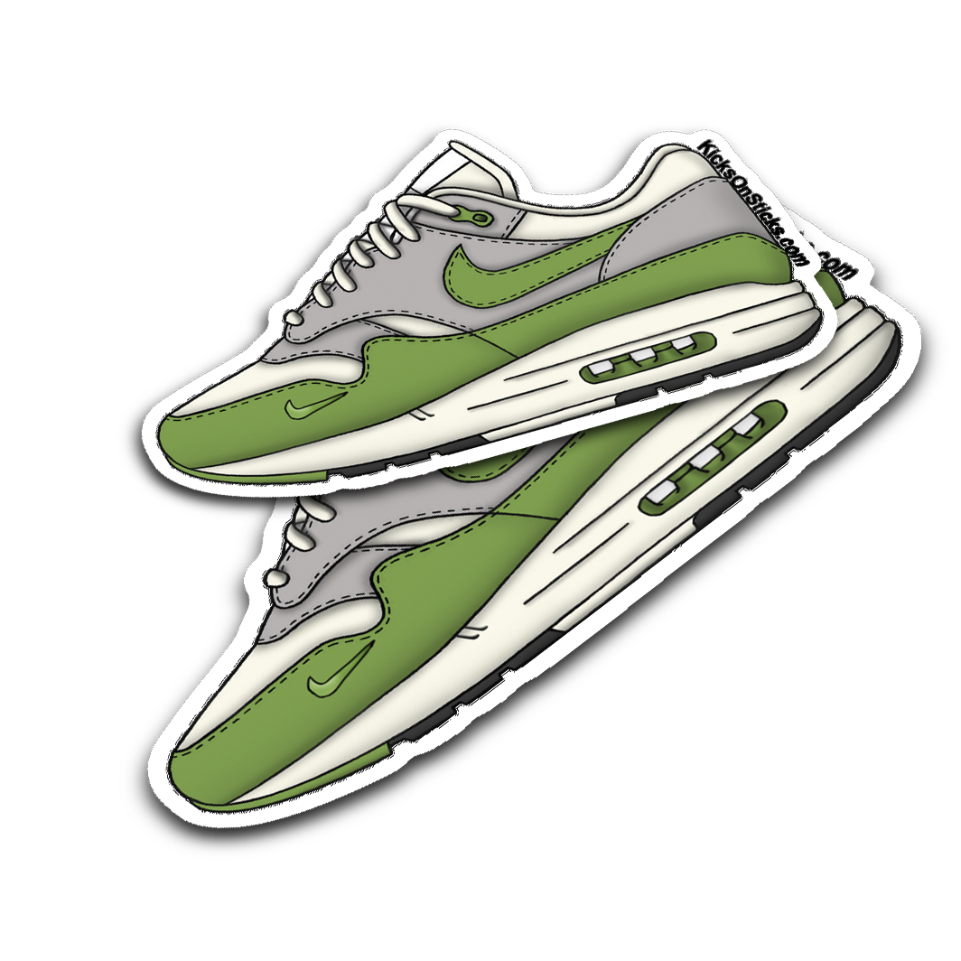 Air Max 1 "Patta 5th Anniversary" Sneaker Sticker