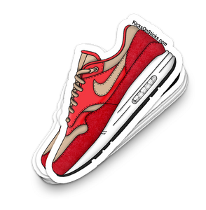 Air Max 1 "Red Curry" Sneaker Sticker