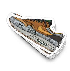 Air Max 1 "Safari" Sneaker Sticker