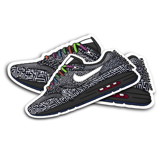 Air Max 1 "Tokyo Maze" Sneaker Sticker