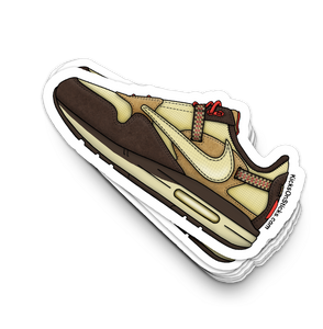 Air Max 1 "Cactus Baroque Brown" Sneaker Sticker