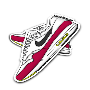 Air Max 1 "Volt Rush Pink" Sneaker Sticker