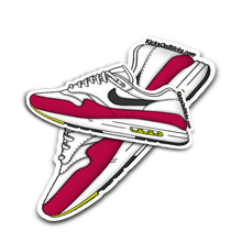 Air Max 1 "Volt Rush Pink" Sneaker Sticker