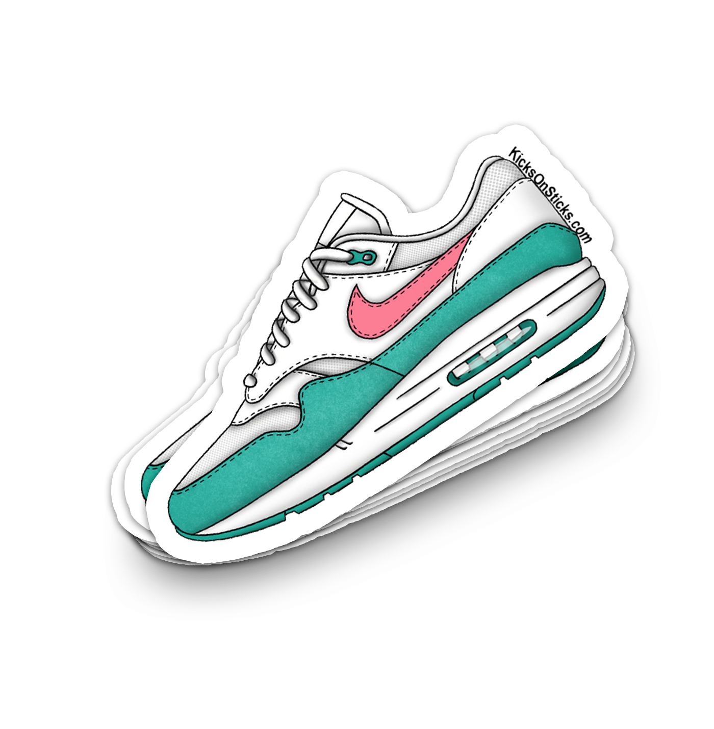 Air Max 1 "Watermelon" Sneaker Sticker