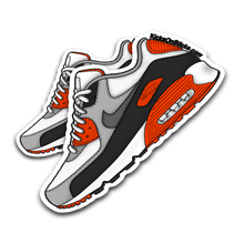 Air Max 90 "Infrared" Sneaker Sticker