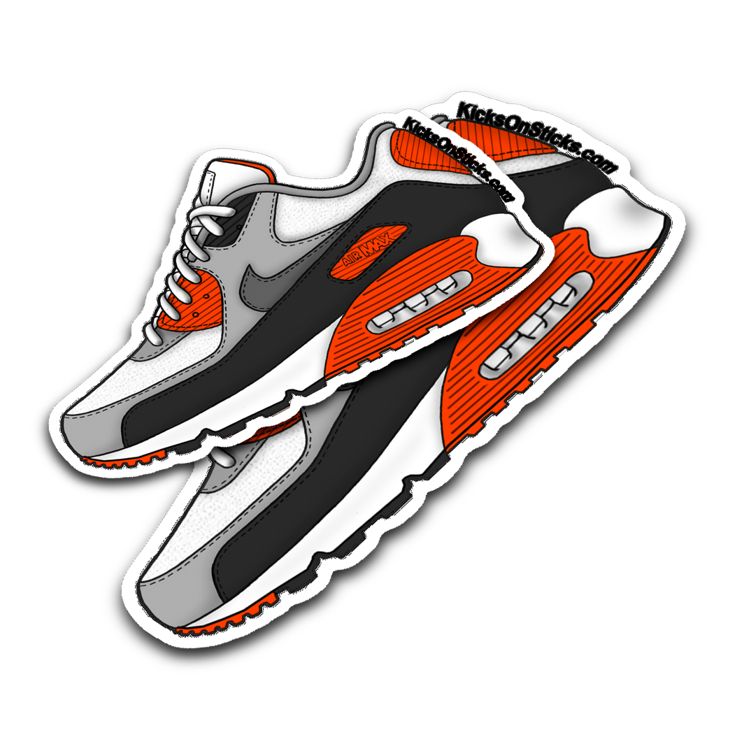 Air Max 90 "Infrared" Sneaker Sticker