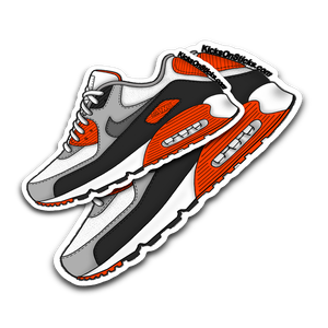 Air Max 90 "Infrared" Sneaker Sticker