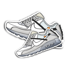 Air Max 90 Off-White "White" Sneaker Sticker