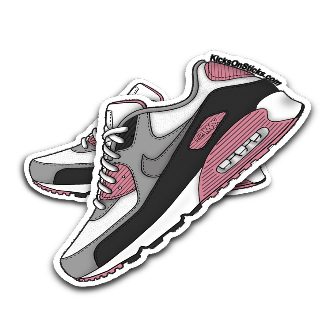 Air Max 90 "Recraft Rose Pink" Sneaker Sticker