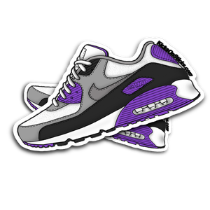 Air Max 90 "Recraft Purple" Sneaker Sticker