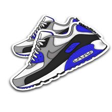Air Max 90 "Recraft Royal Blue" Sneaker Sticker