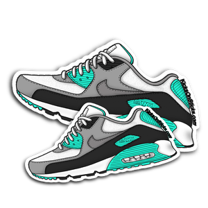 Air Max 90 "Recraft Turqoise" Sneaker Sticker